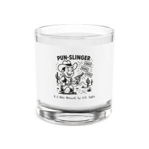 Punslinger Rocks Glass