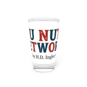 R U Nuts Network (wrapped) Pint Glass