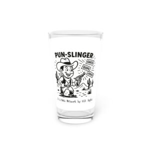 Punslinger Pint Glass