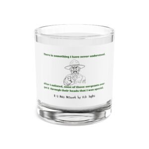 Special Recruit (Wrapped) Rocks Glass