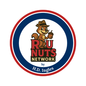 R U Nuts Network by H.D. Ingles official logo