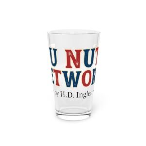R U Nuts Network Pint Glass