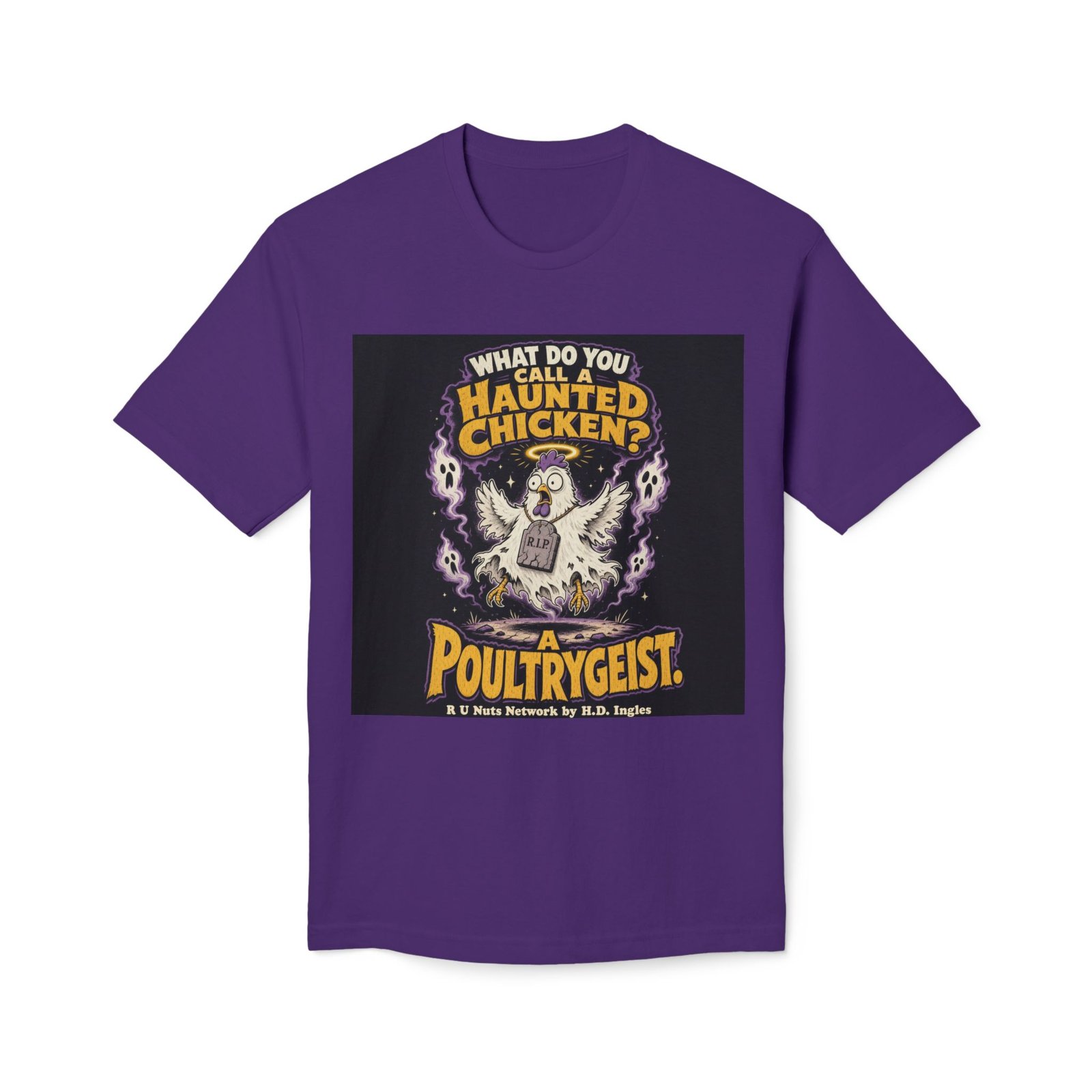 Poultrygeist Cotton Tee - Image 2