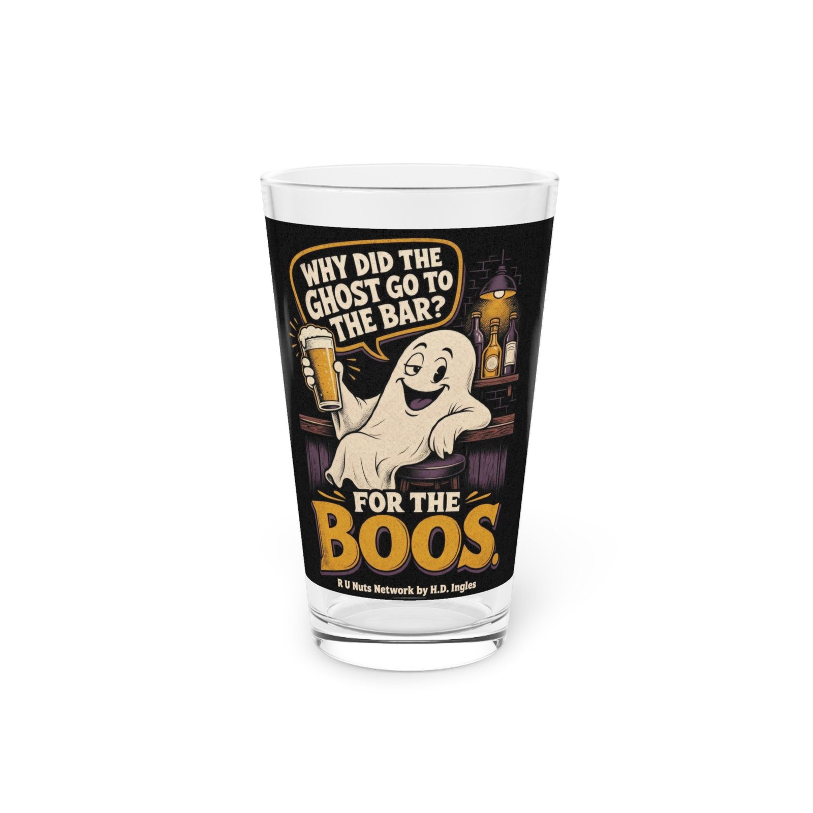For the Boos Pint Glass