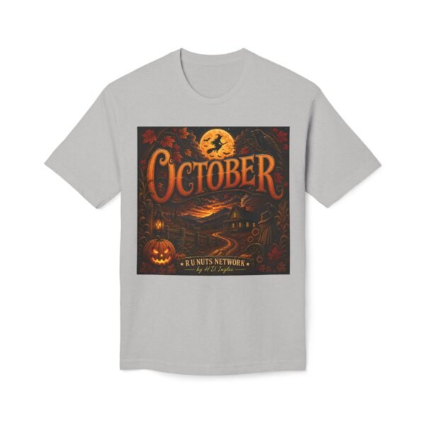 October design on R U Nuts Network merchandise